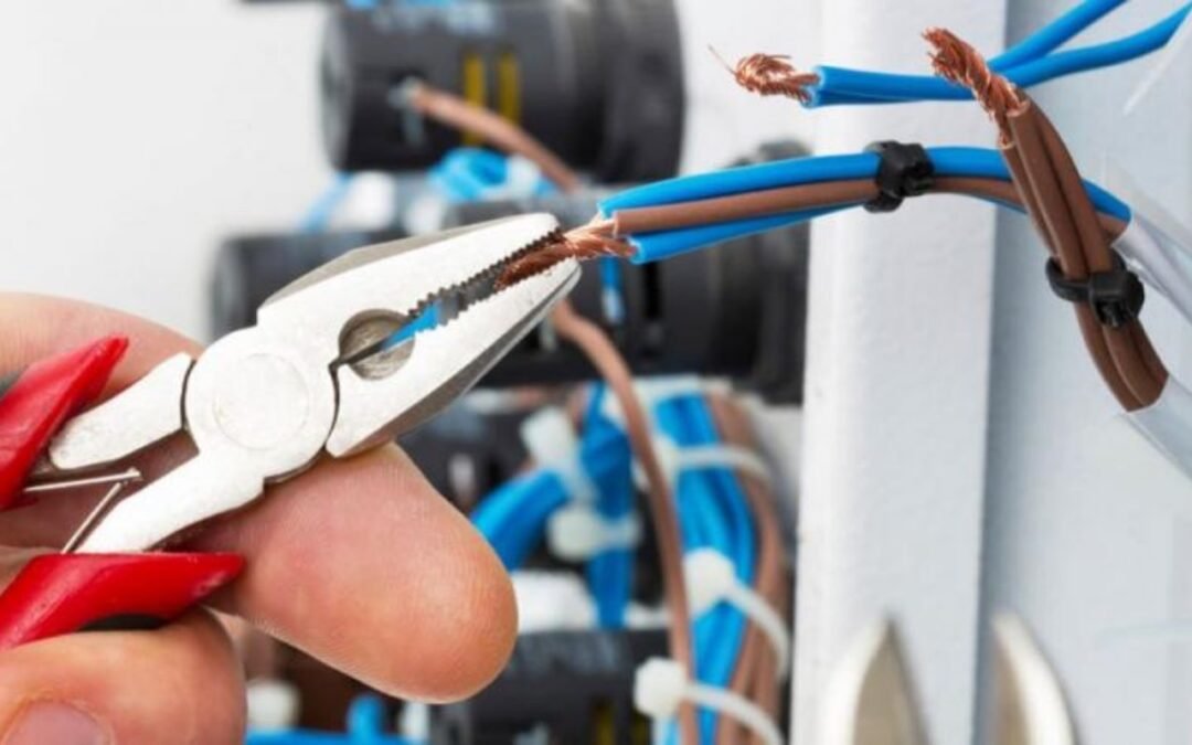 desperdício em obras elétricas
