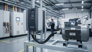 Cabo PP 3x6mm utilizado na alimentação de equipamento industrial.