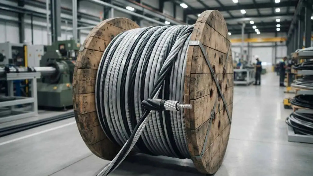 Onde comprar cabos quadruplex de alumínio com certificação e pronta entrega para infraestrutura? 2 Bobina de cabo multiplexado de alumínio para infraestrutura.
