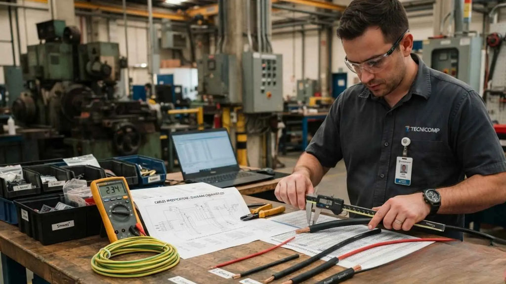 Tabela de equivalência: quando substituir bitolas pesadas pelo cabo de solda 25mm? 3 Comparação entre cabos elétricos de diferentes bitolas para aplicação industrial.